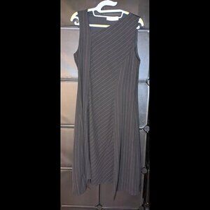 A. Marsi Italian Women black asymmetric dress